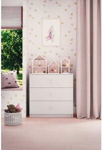 Komoda dla dzieci BABY DREAMS 80 biaÅa