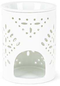 Porcelanowy kominek zapachowy Whittle biały, 8,5 x 12 cm