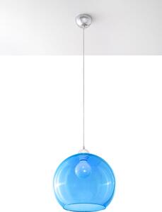 Lampa wisząca BALL błękitna Sollux Lighting
