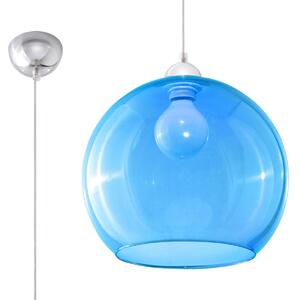 Lampa wisząca BALL błękitna Sollux Lighting