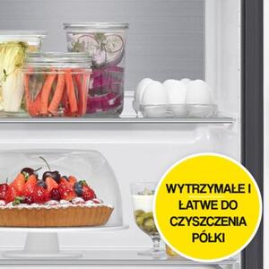 Lodówka SAMSUNG RS70F64KDTEO AI Side by Side No Frost 178.4cm Stal szczotkowana Podajnik wody Kostkarka