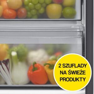 Lodówka SAMSUNG RS70F64KDTEO AI Side by Side No Frost 178.4cm Stal szczotkowana Podajnik wody Kostkarka