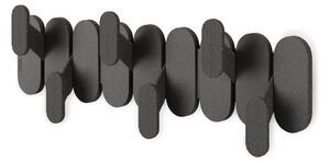Stalowy wieszak ścienny w kolorze matowej czerni 16 cm Tempo – Umbra