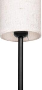 Lampa podłogowa MASTERLED Passo E27 LED 150cm z kloszem stojąca czarna