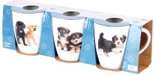 Kubki ceramiczne psy 220 ML 3 szt