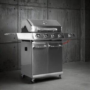 Grill ogrodowy gazowy BROWIN dragON BBQ G201 331201 18.8 kW 67,5 x 43,5 cm