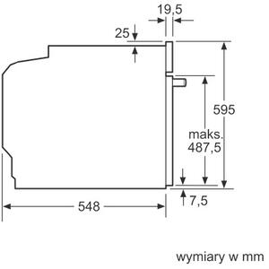 Piekarnik SIEMENS HB271ABB3 Elektryczny Czarny A+