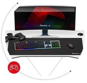 Biurko gamingowe HUZARO Hero 1.4 Biały