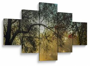 Obraz wschodu słońca (125x70 cm)