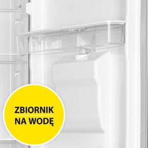 Lodówka AMICA FK299.2FI (E) No Frost 181cm Czarna Inox Podajnik wody