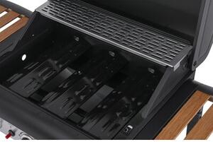 Grill ogrodowy gazowy YATO YG-20009 9 KW 60 x 42 cm