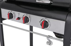 Grill ogrodowy gazowy YATO YG-20009 9 KW 60 x 42 cm
