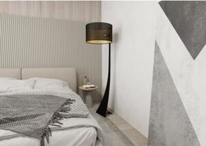 Lampa stojąca podłogowa Emibig 1xE27 60W ESTRELLA LP1 BLACK/GOLD 1156/LP1
