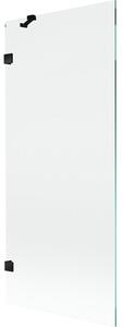 Mexen Lunar parawan nawannowy 1-skrzydłowy 80 x 150 cm, transparent, czarny - 897-080-000-70-00