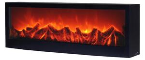 Czarny kominek LED na USB – Dakls