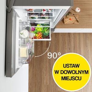 Lodówka BOSCH KGN392WDF No frost 203cm Biała