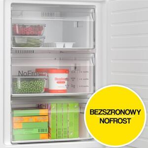 Lodówka BOSCH KGN392WDF No frost 203cm Biała
