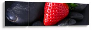 Obraz - truskawka (170x50 cm)
