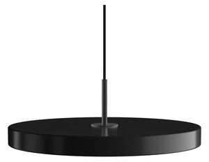 Czarna lampa wisząca LED z metalowym kloszem ø 43 cm Asteria Medium – UMAGE