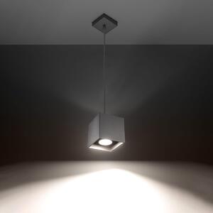 Lampa wisząca QUAD 1 szary Sollux Lighting