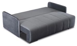 Wersalka Sofa Kanapa RozkÅadana Z FunkcjÄ Spania Dwuosobowa Szara IBIZA