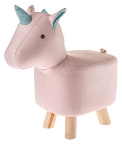 Zmywalny stołek/taboret Jednorożec, 45 x 28 x 24cm