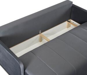 Wersalka Sofa Kanapa RozkÅadana Z FunkcjÄ Spania Dwuosobowa Szara IBIZA