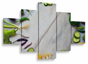 Obraz warzyw (125x70 cm)