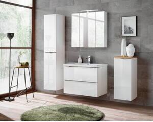 Szafka łazienkowa MILANO / CAPRI 800 35 cm biała