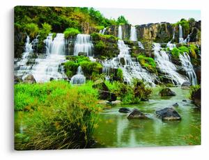 Obraz - wodospady (70x50 cm)