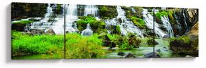 Obraz - wodospady (170x50 cm)