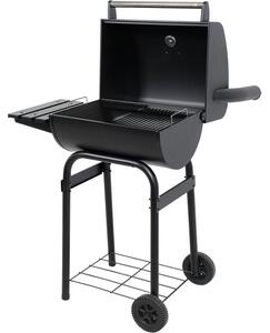 Grill ogrodowy węglowy LUND 99902 Zamykany, na kółkach, półka boczna, termometr, komin