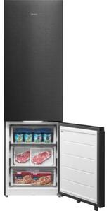 Lodówka MIDEA MDRB600MIC45P No Frost 201cm Ciemny inox