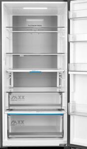Lodówka MIDEA MDRB600MIC45P No Frost 201cm Ciemny inox