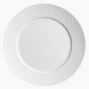 Ręcznie wykonany talerz śniadaniowy z porcelany No. 41, 2 szt