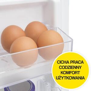 Lodówka AMICA FD207.4(E) 128.2cm Biała