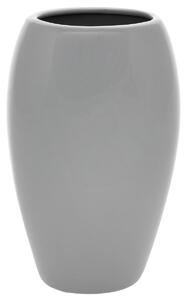 Wazon ceramiczny Jar1, 14 x 24 x 10 cm, szary