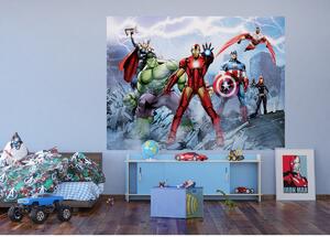 Fototapeta dziecięca Avengers 252 x 182 cm, 4 części