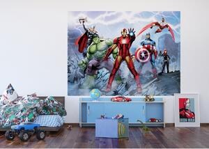 Fototapeta dziecięca Avengers 252 x 182 cm, 4 części