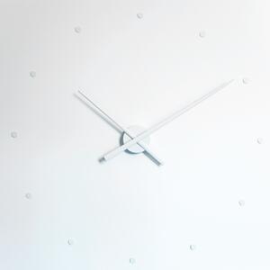 Designowy zegar ścienny NOMON OJ, 80 cm, biały