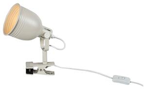 Rabalux 3093 Flint lampa stołowa z klipsem, beżowy