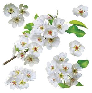 Dekoracja samoprzylepna Apple blossom, 30 x 30 cm