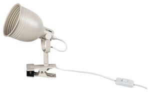 Rabalux 3093 Flint lampa stołowa z klipsem, beżowy