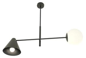 Czarna lampa sufitowa w stylu loftowym - D139-Vilox