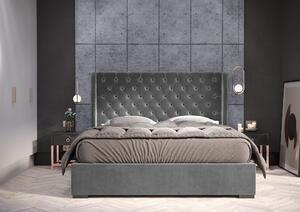 Łóżko tapicerowane z pojemnikiem Rimini