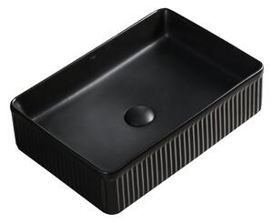 Umywalka nablatowa HYDROSAN AURA-MTB-500 Prostokątny Czarny mat