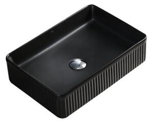 Umywalka nablatowa HYDROSAN AURA-MTB-500 Prostokątny Czarny mat