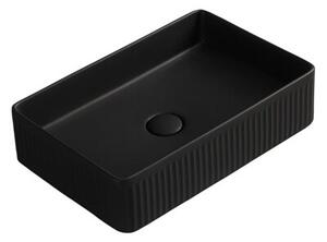 Umywalka nablatowa HYDROSAN AURA-MTB-500 Prostokątny Czarny mat