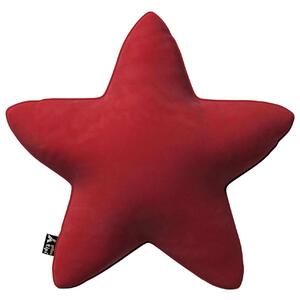 Czerwona poduszka dekoracyjna Lucky Star dla dzieci