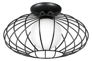Nowoczesna czarna lampa sufitowa - K440-Polot